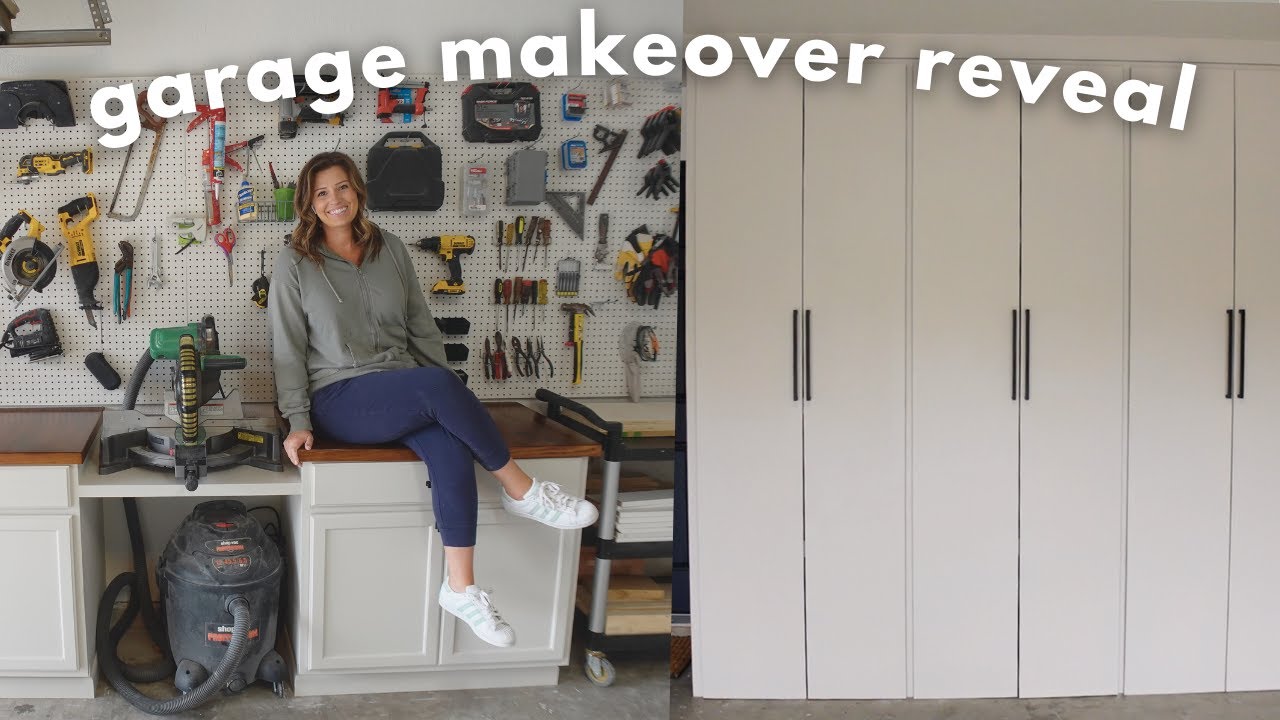 GARAGE MAKEOVER REVEAL | GARAGE TO WORKSHOP