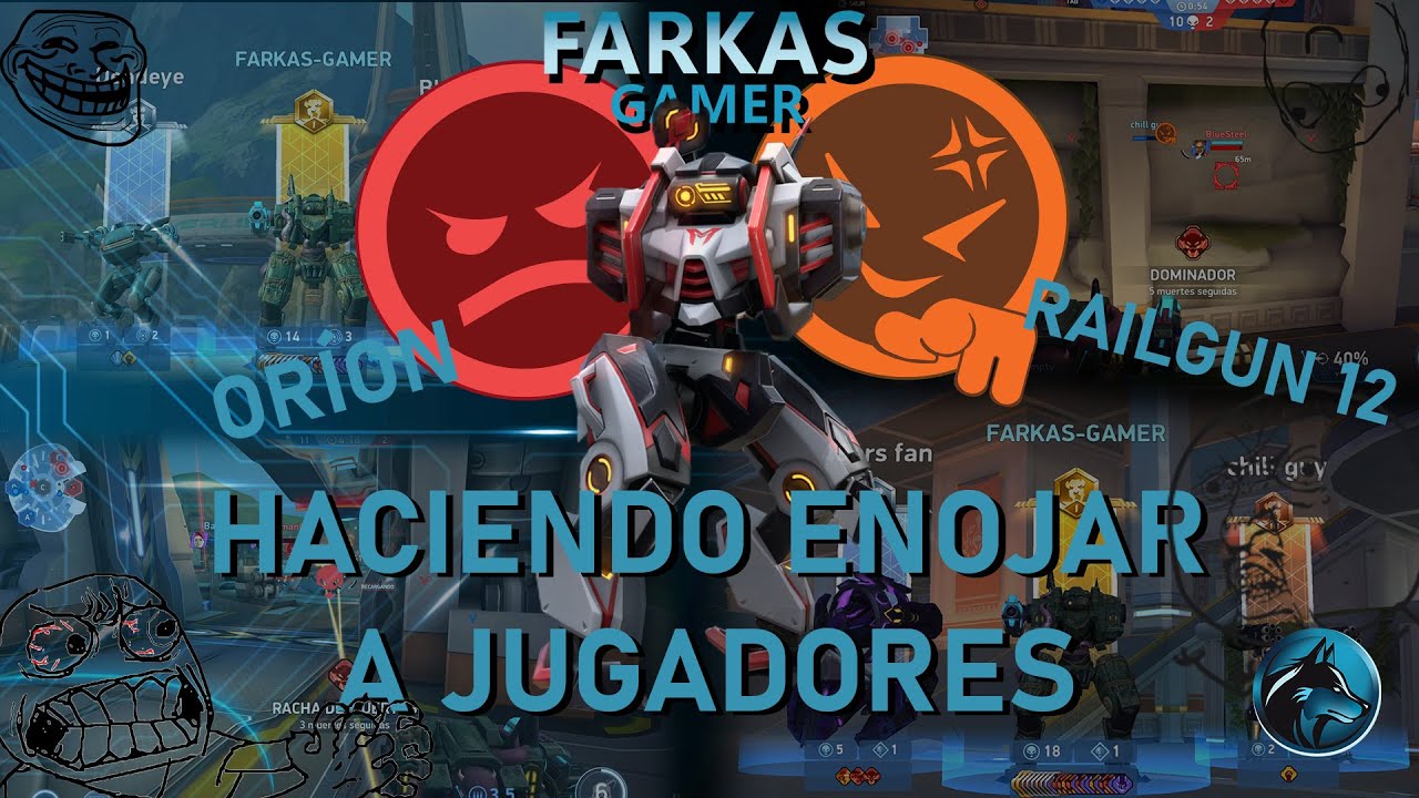 Haciendo enojar a jugadores - MECH ARENA