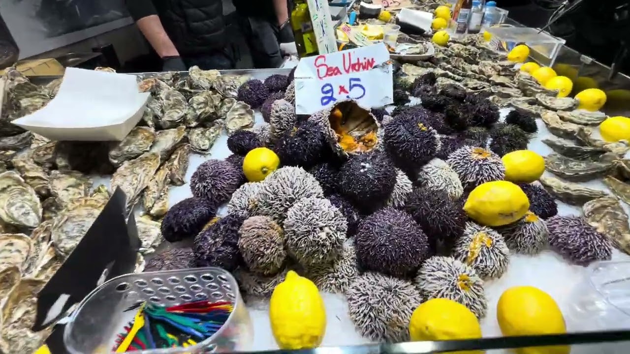 Центральний ринок в Barcelona , Бокерия Mercat de la Boqueria @viktorhrinchenko9119 