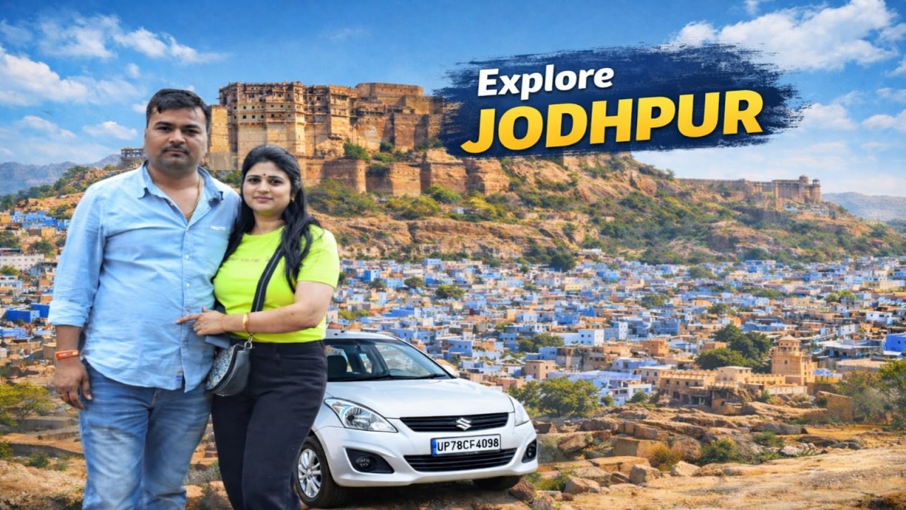 Explore Jodhpur | Blue City Rajasthan | Full Travel Vlog | Travel By Road | Vlog#6 #viral #trending