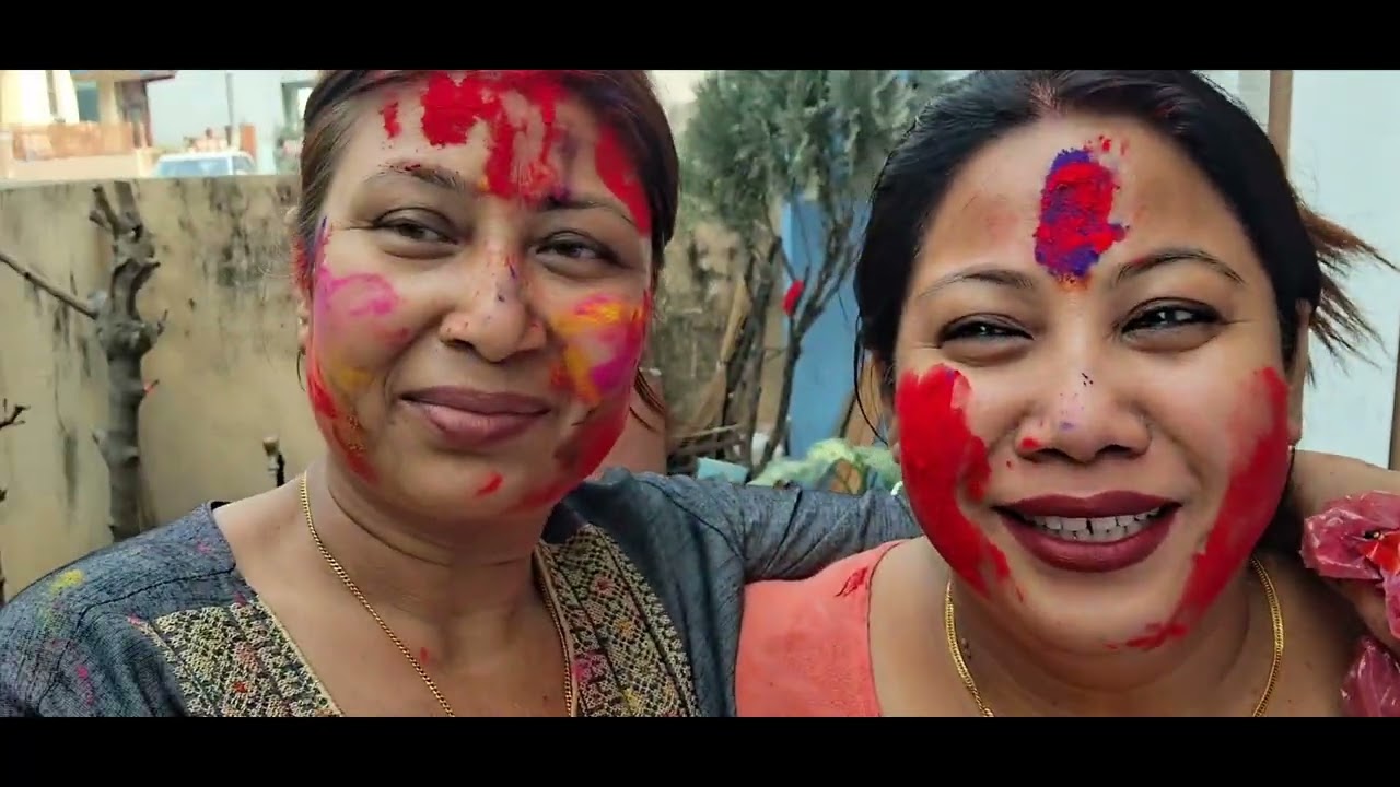  फागुन पुर्णिमाको सम्पूर्णमा हार्दिक सुभकामना🙏🙏                  #happy Holi# ❤️❤️
