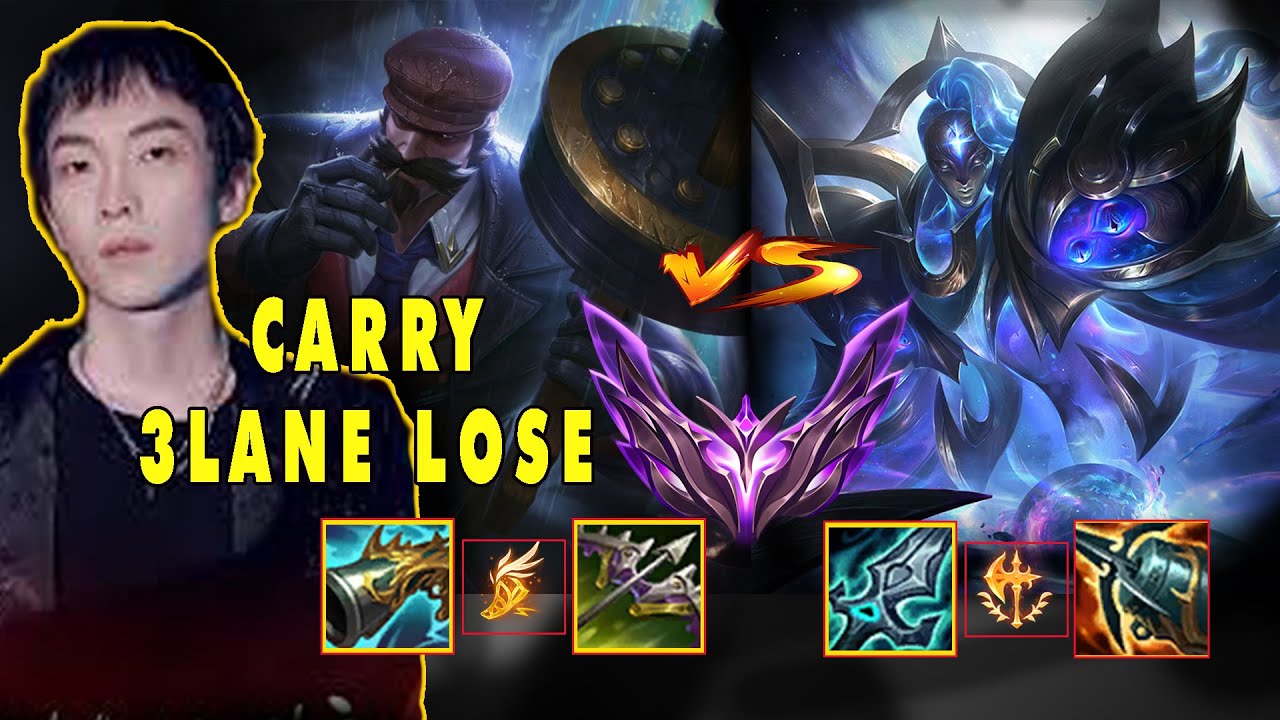GRAVES CARRY 3 LANE LOSE SO GOOD AT HIGH ELO