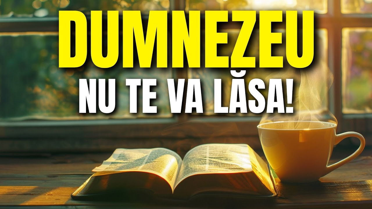 Dumnezeu va împlini fiecare nevoie a ta — Ai încredere și roagă-te!