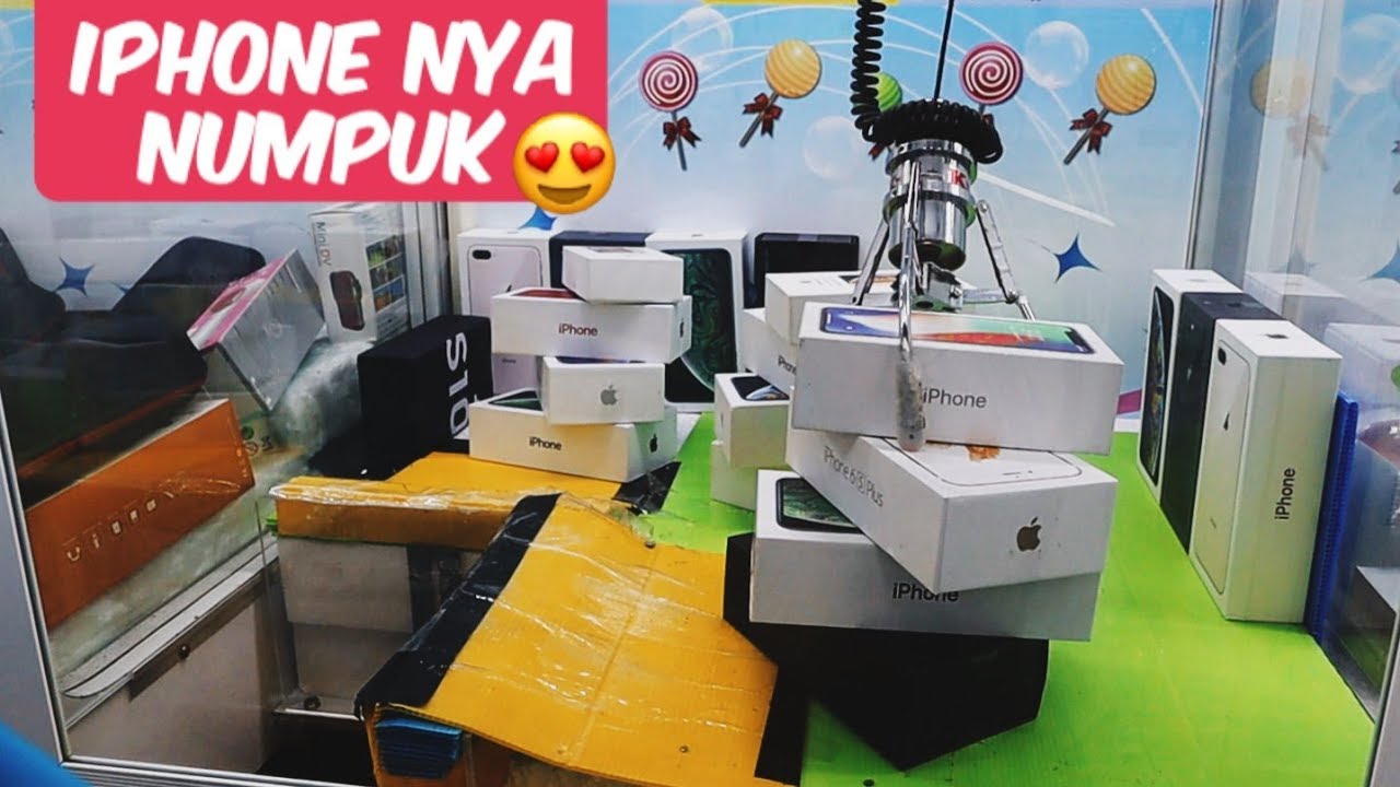 IPHONE NYA NUMPUK ! CLAW MACHINE |  夾娃娃