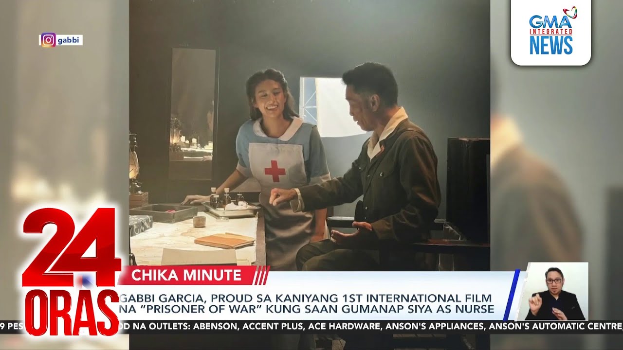 Gabbi Garcia, proud sa kaniyang 1st international film na “Prisoner of War” kung saan... | 24 Oras