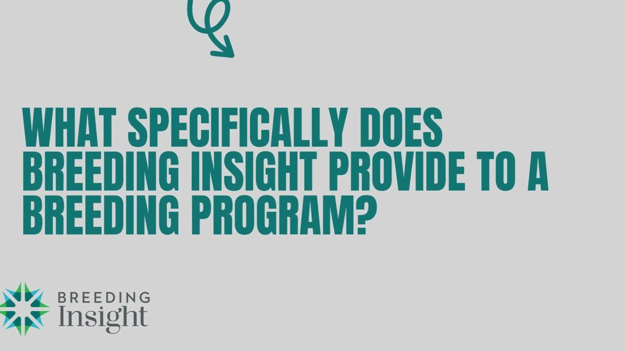 Breeding Insight Services for breeders