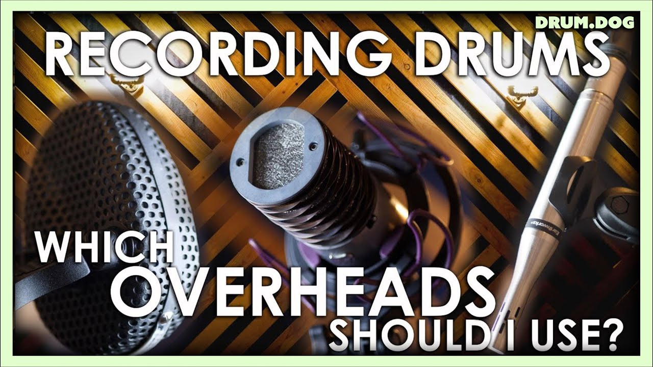 Overhead Mic Sound Test! Aston Origin vs. Earthworks SR25 vs. Coles 4038 | Drum Dog