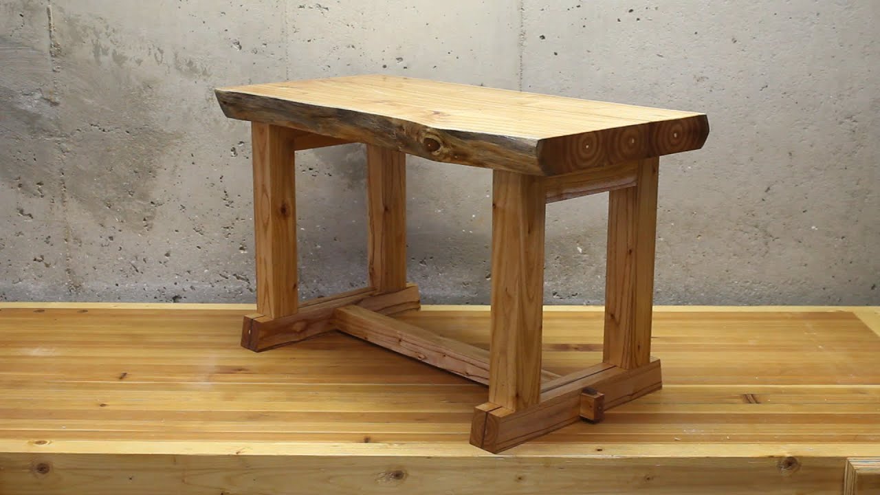 Small Live Edge Table