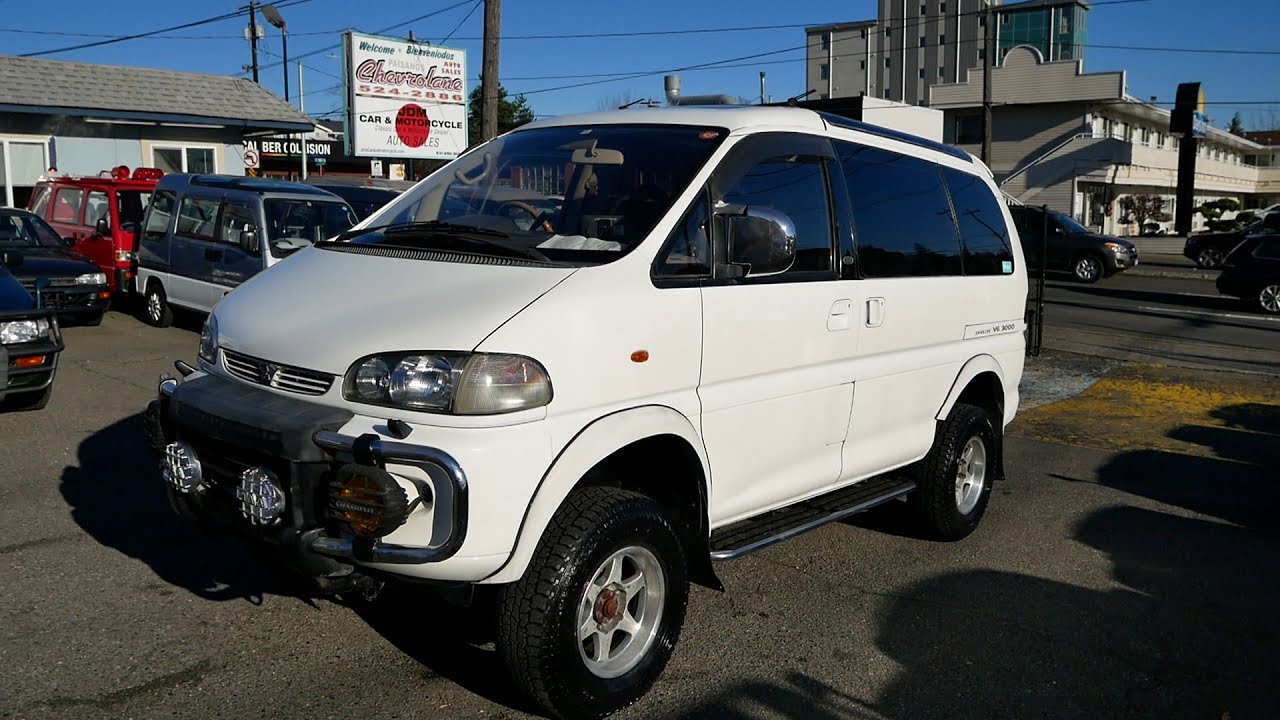 1994 Mitsubishi Delica L400 Lifted 4x4 Gas Walkaround