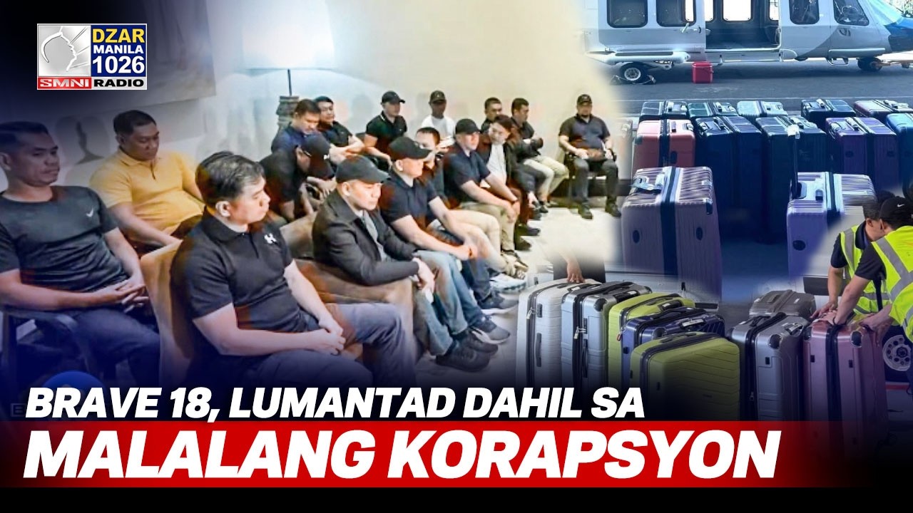 Brave 18, Hindi Binayaran; Lumantad dahil sa malalang korapsyon sa gobyerno