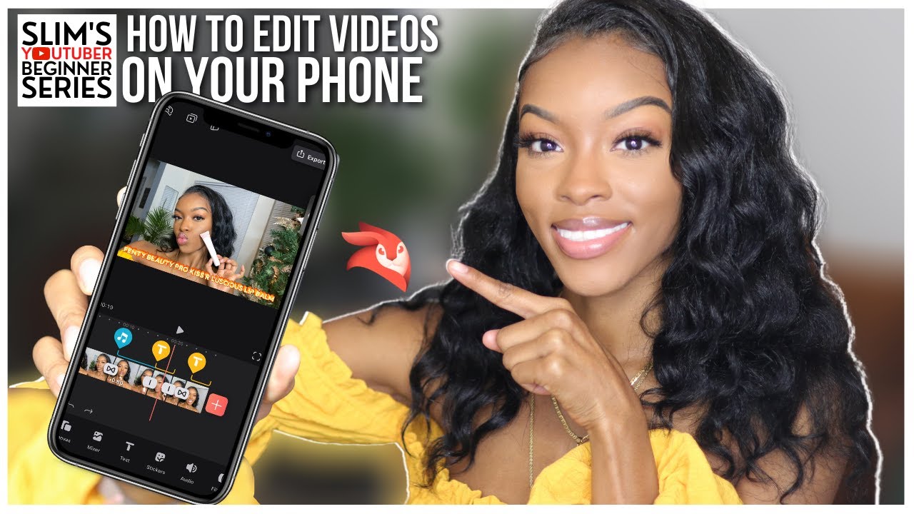 HOW TO EDIT VIDEOS ON YOUR PHONE | Slim’s YouTuber Beginner Series