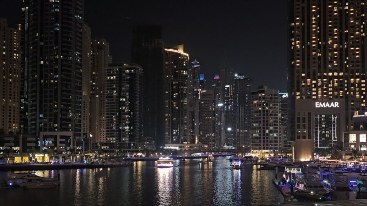 Dubai from Day to Night 🌙 Calm City Ambience | Relax & Unwind 
