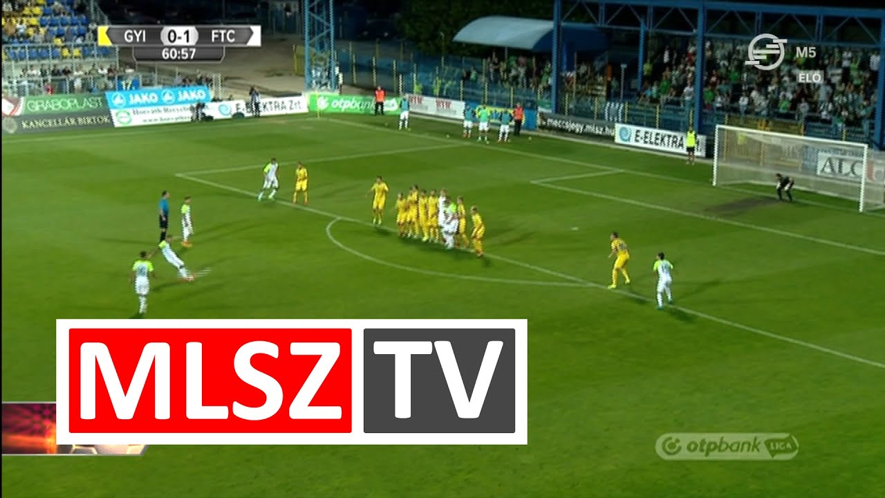 Gyirmót FC Győr - Ferencvárosi TC | 0-1 | OTP Bank Liga | 2016/17 | 6. forduló | MLSZTV