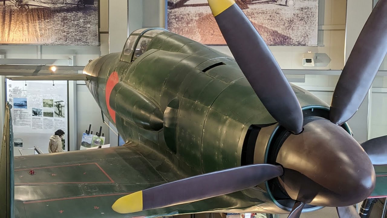 これが幻の局地戦闘機『震電』か・・・　ゴジラ-1.0　零式艦上戦闘機三二型　九七式戦闘機　大刀洗平和記念館　shinden J7W  GODZILLA MINUS ONE