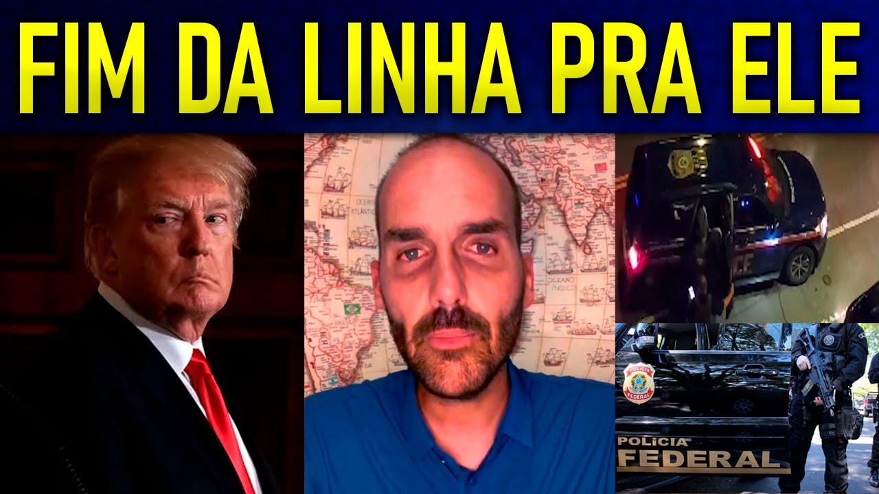 TRUMP MANDA PRENDER BOLSONARlSTA E PF VAI PRA CIMA DE EDUARDO BOLSONARO!! A CASA CAIU
