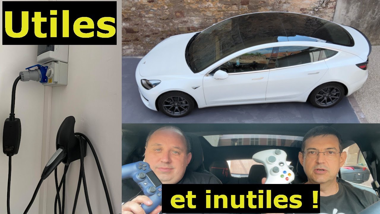 13 Accessoires Tesla Model 3 et S. (Feat @LMB Retroplay)