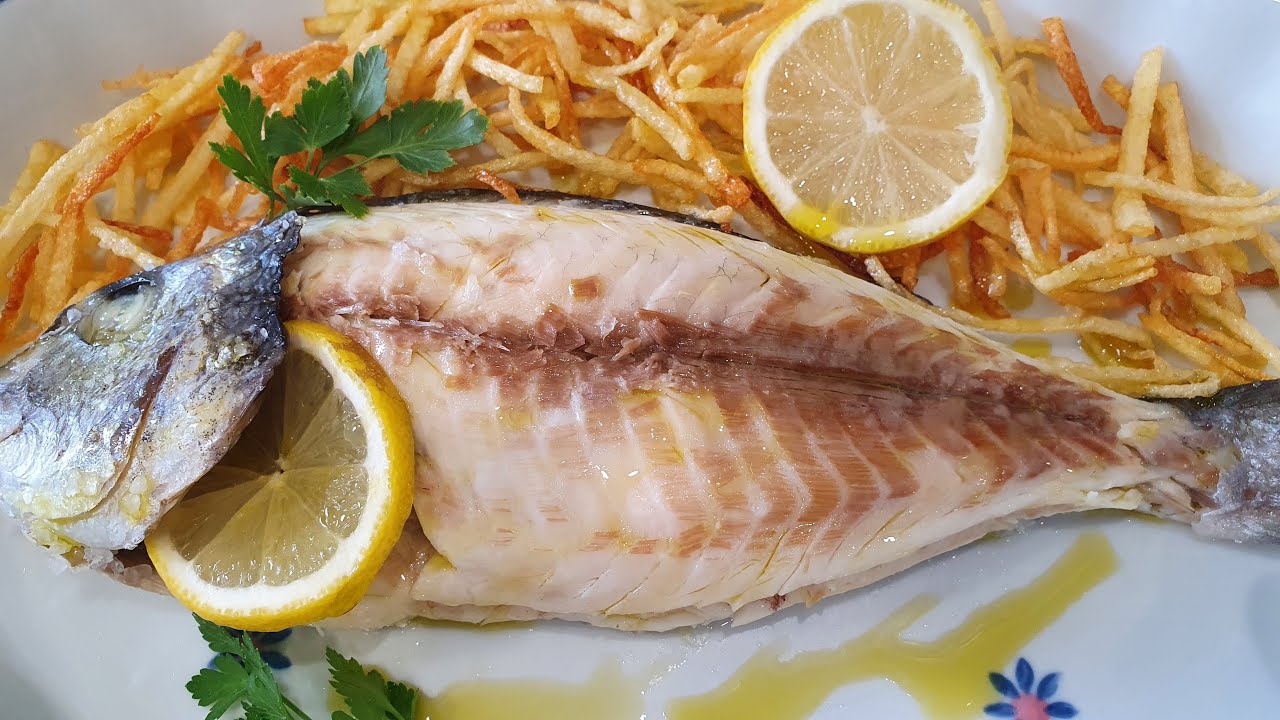 DORADA A LA SAL, receta saludable !!!