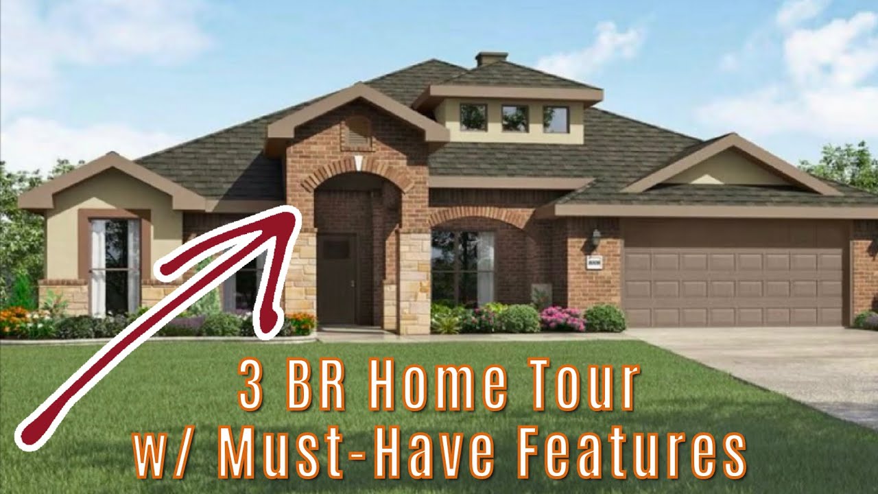 Perfect 3 Bedroom Home Tour with Must-Have Features - New Home Walk Through