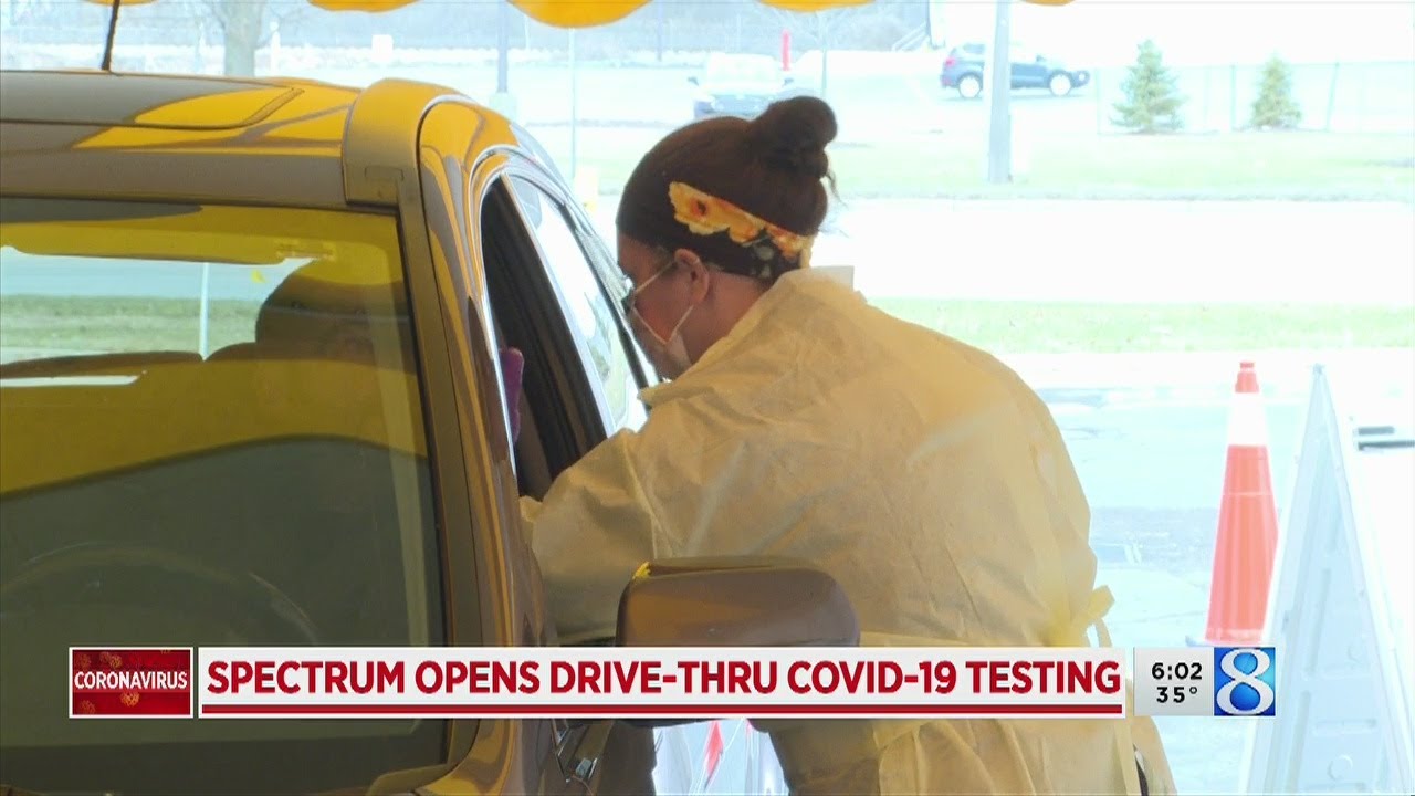 Spectrum opens drive-thru COVID-19 testing by appointment only