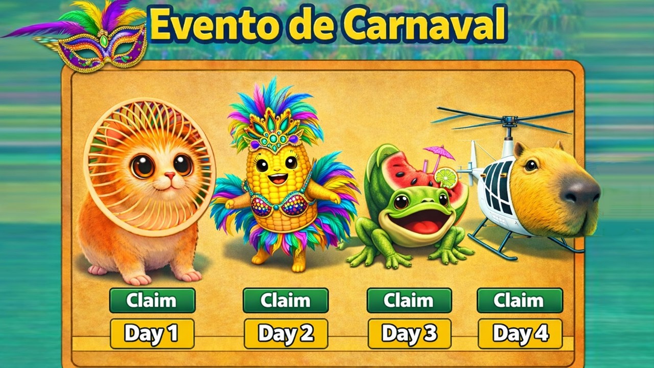 🚨MELHOR EVENTO DE CARNAVAL 4 NOVOS SECRETOS RAROS E NOVA ATUALIZAÇÃO DO BRAINROT EVOLUTION