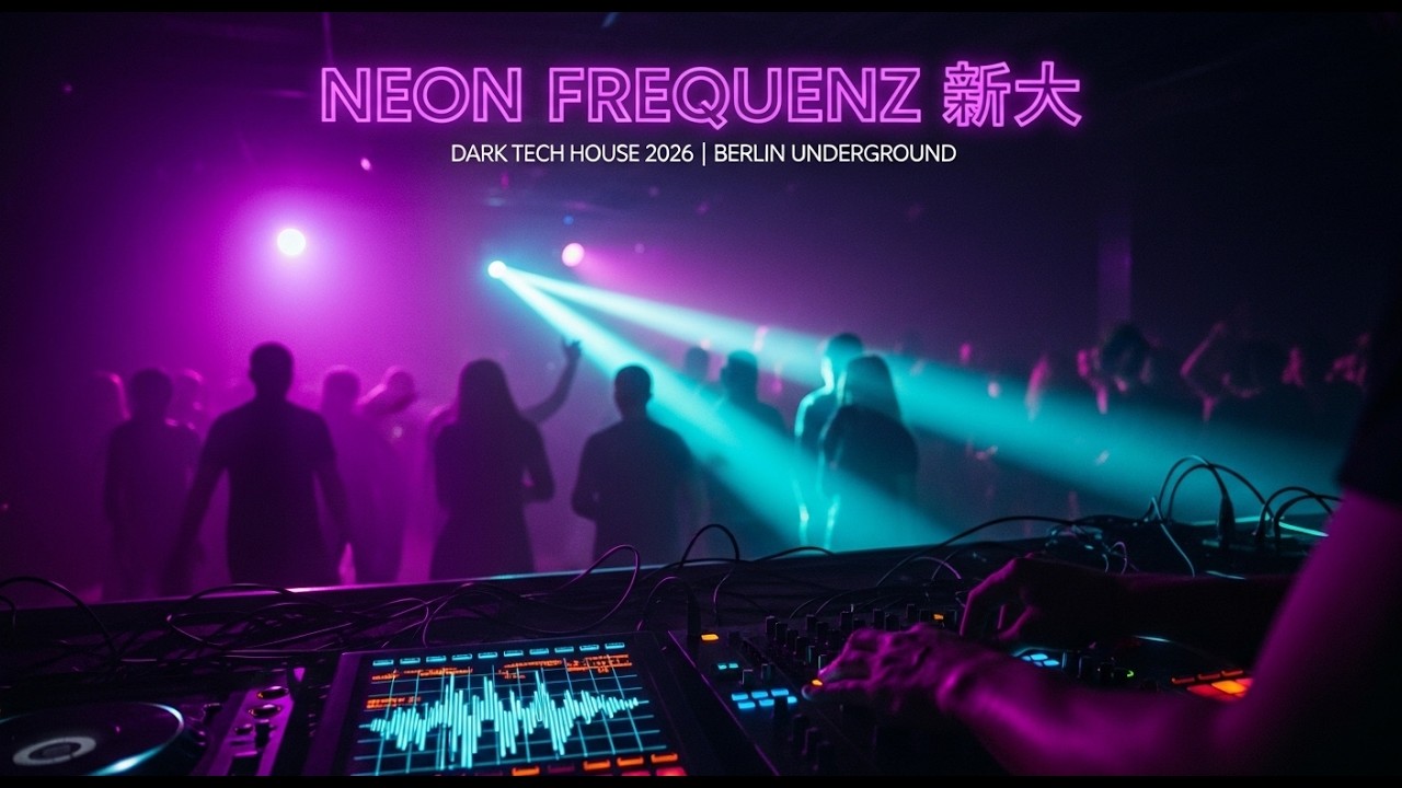 Neon Frequenz [4K] | Dark Tech House – Berlin Party Underground (Original Mix 2026)