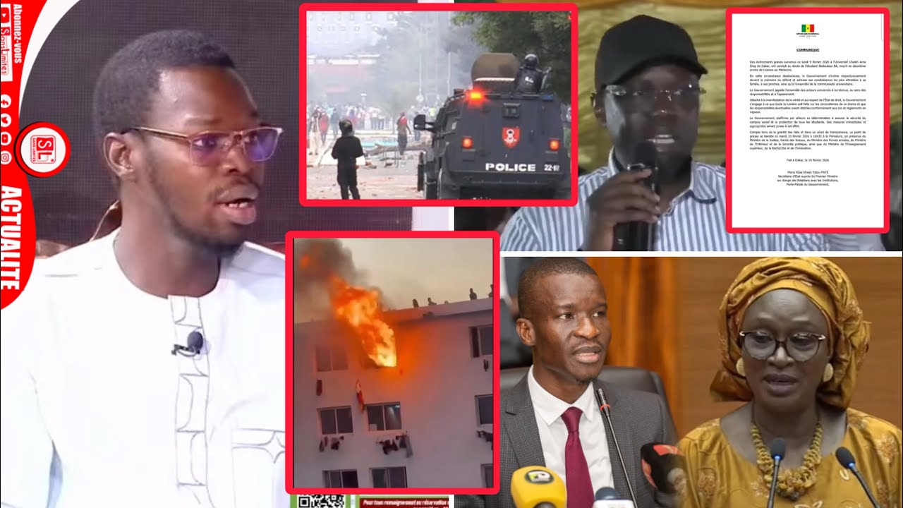 Sortie Bamba Cissé,Yacine Fall,Marie Rose &cie,message Sonko«Amna ñu fay yéen étudiant pour tal UCAD