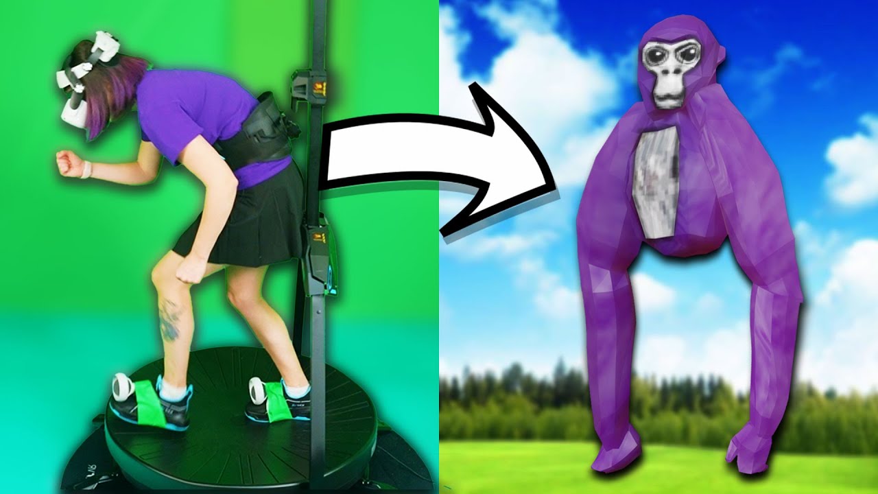 I Played Gorilla Tag on a VR Treadmill