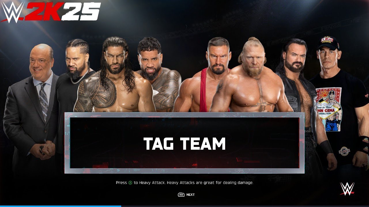 Full Match - The Bloodline vs Bron,Brock,McIntyre,Cena: Tag Match at Bloodline Arena | WWE 2k25 