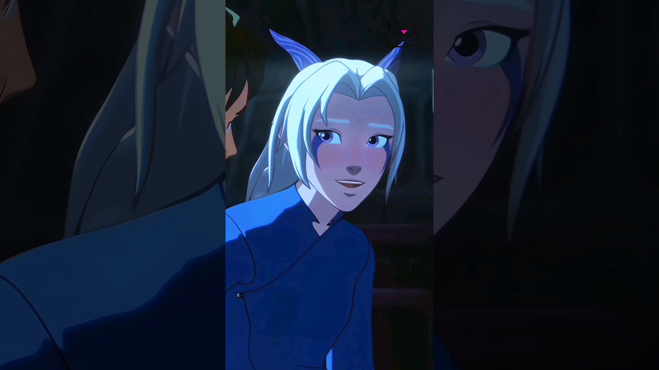 Rayla looks like Runaan with open hair! #thedragonprince #rayla #edit #season6 #fyp