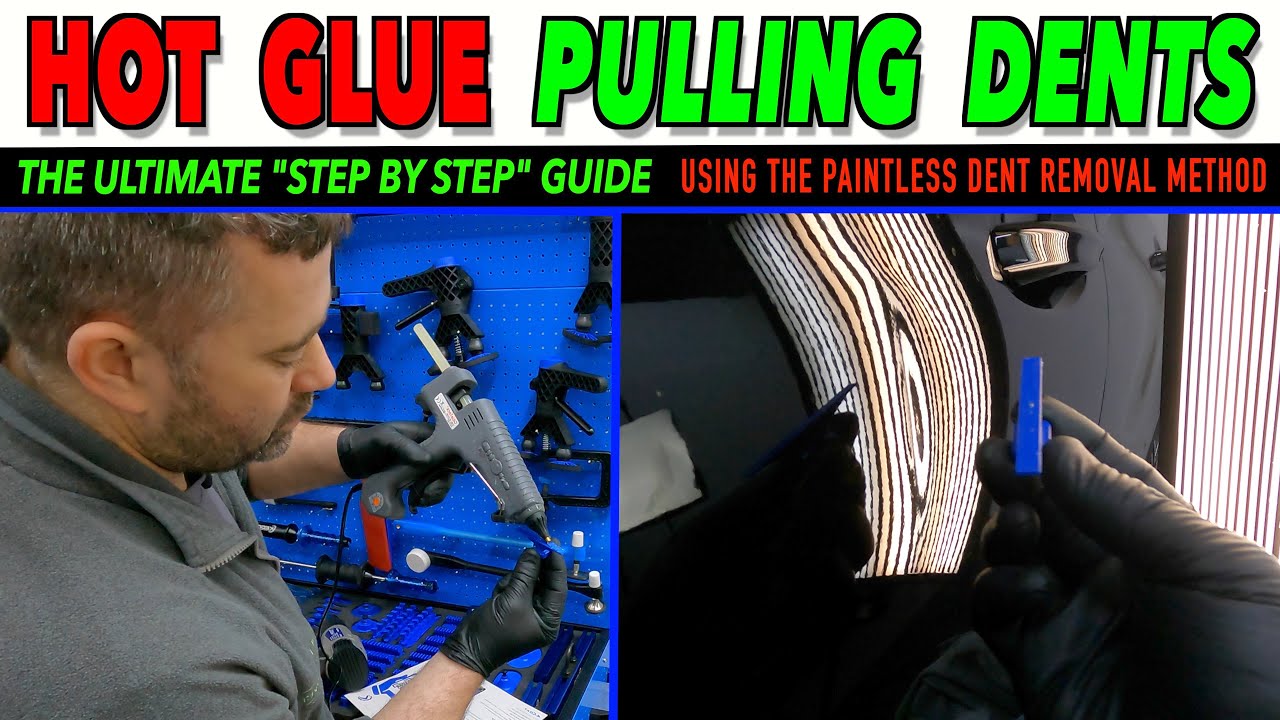 HOW TO GLUE PULL A CAR DENT! | Full Tutorial On Hot Glue | PDR | GPR