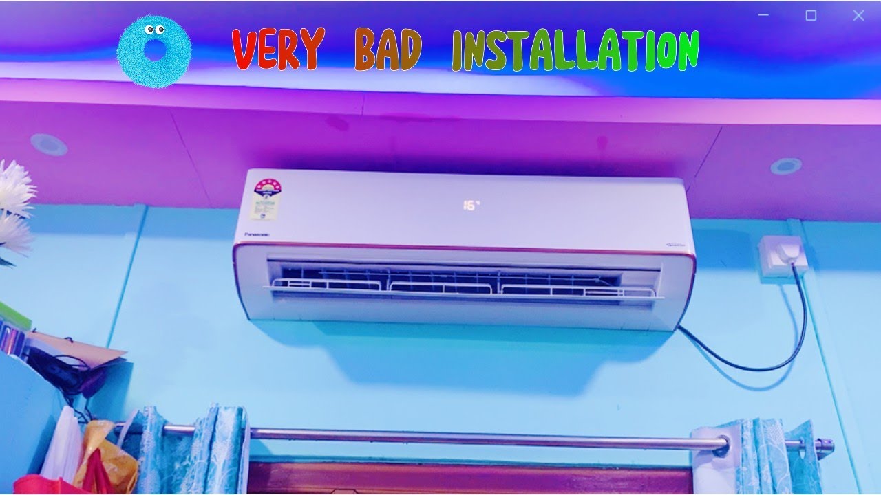 Panasonic New Model AIR Conditioner Full Servicing | why not cooling