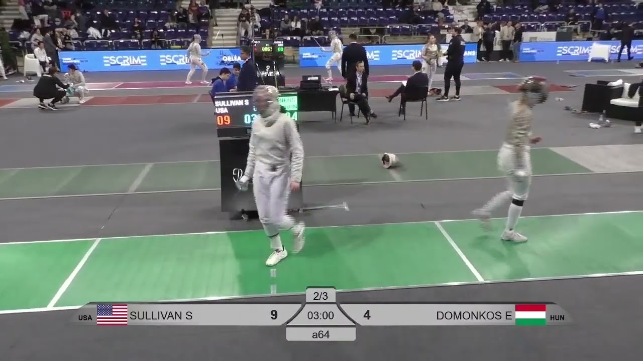 Orleans Grand Prix 2024 SWS - P64 - Siobhan Sullivan USA v Emese Domonkos HUN