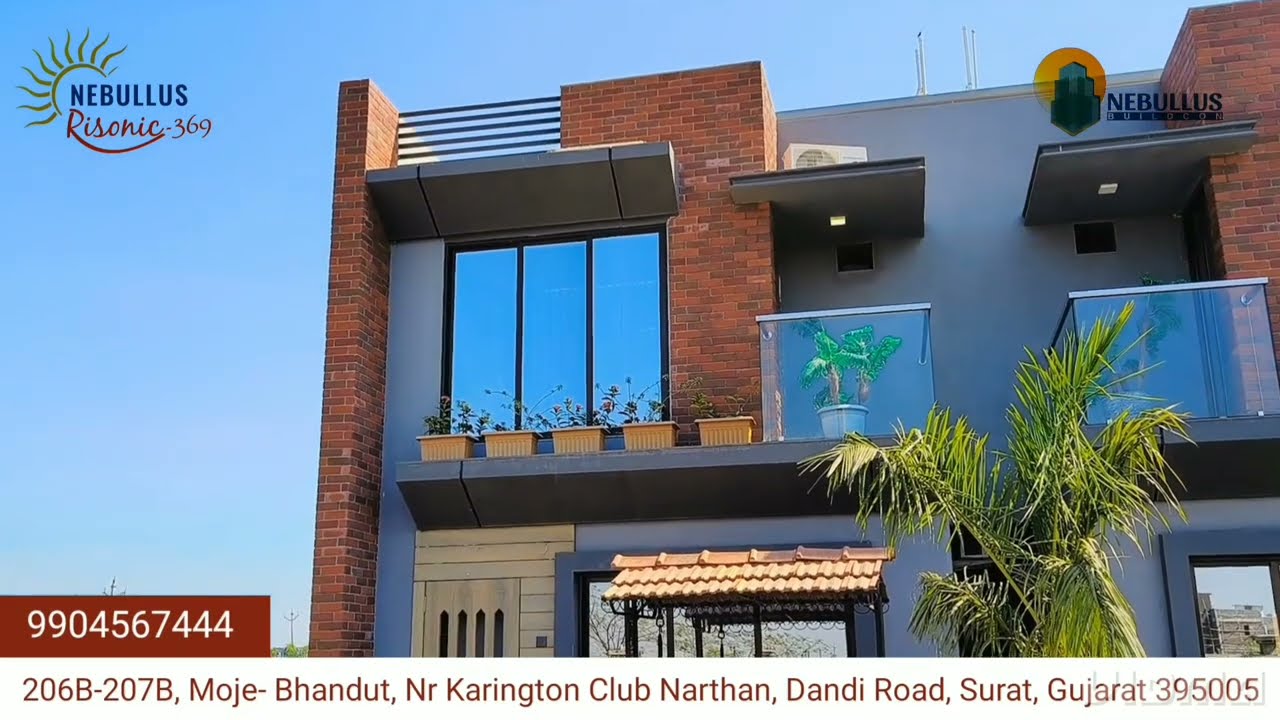 Nebullus Risonic 369 | Narthan Dandi Road, Surat | #surat #suratcity #investing #villa