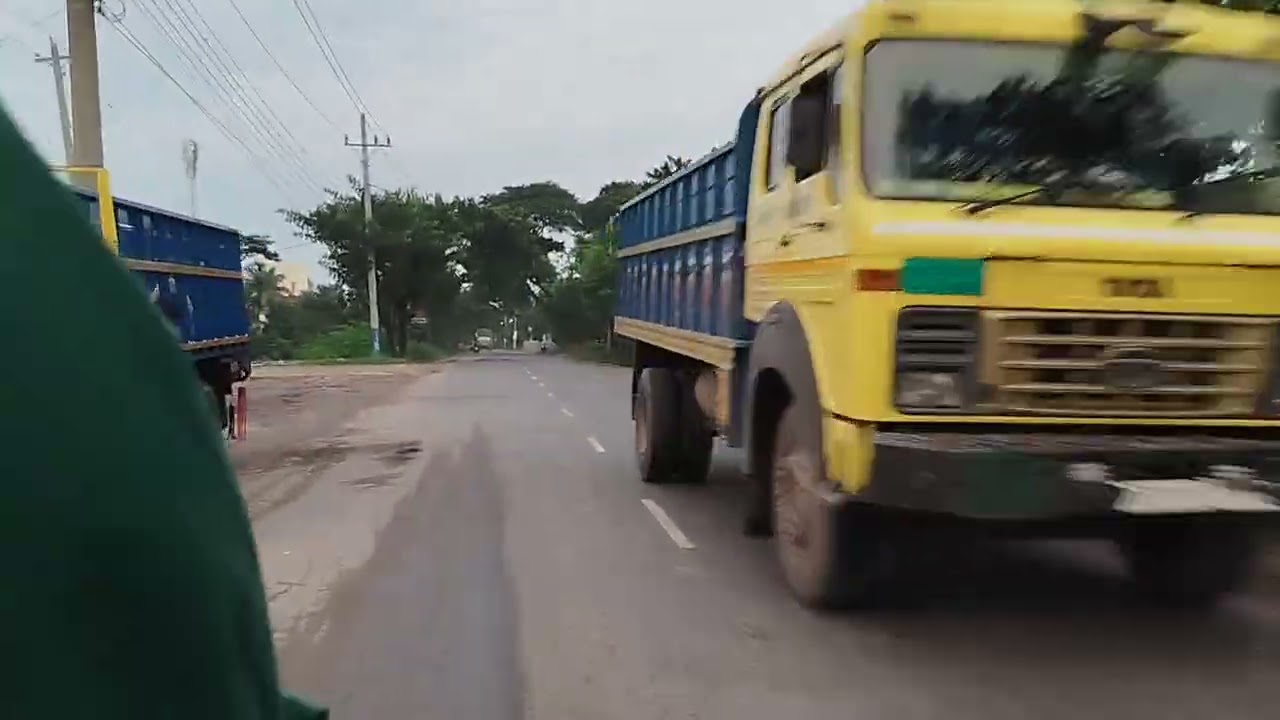 Van Journey in Rajshahi Chapai Nawabganj Highway