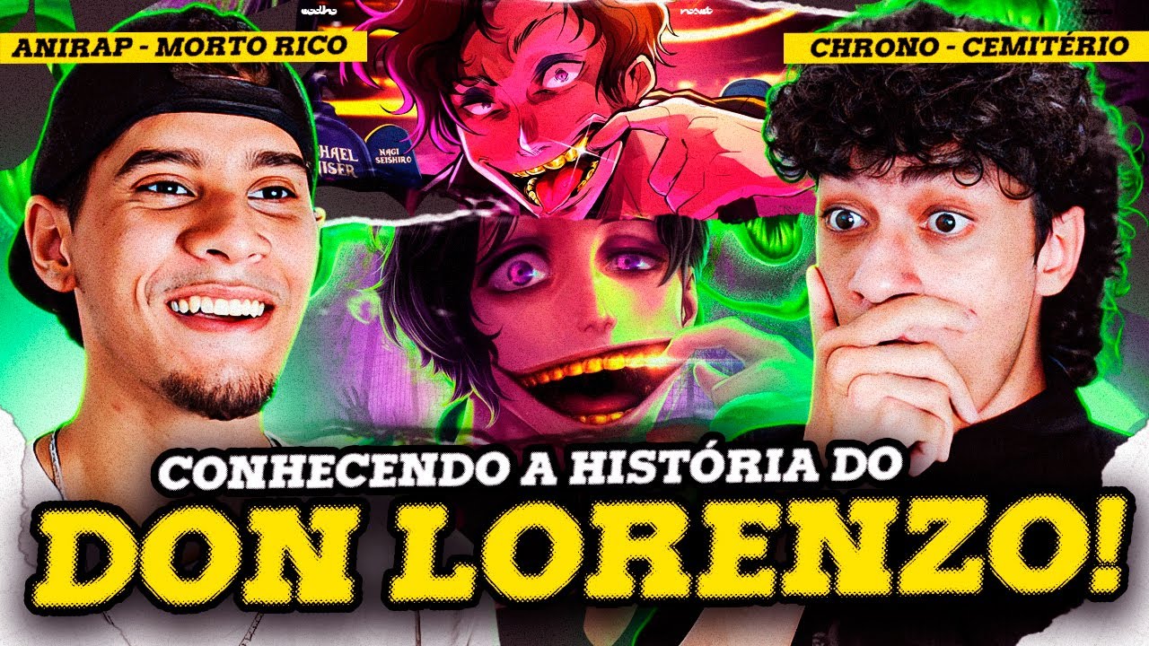 2 EM 1 | Don Lorenzo (Blue Lock) - AniRap e Chrono | REACT
