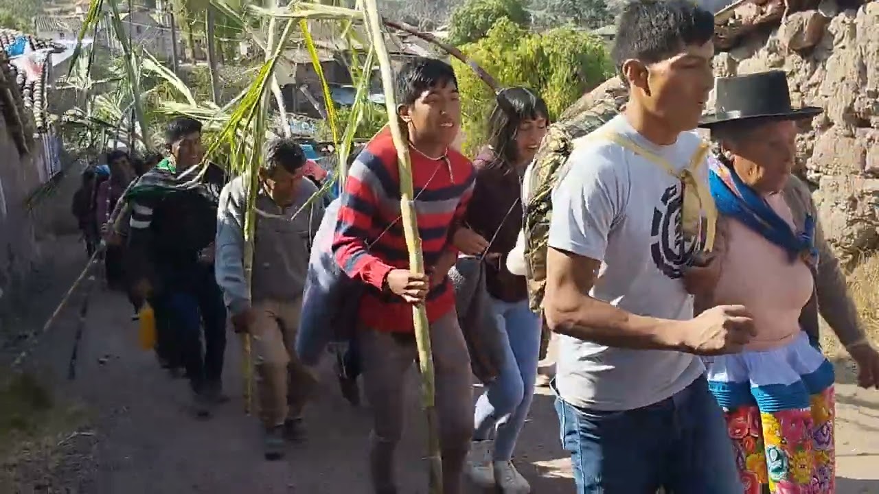 Baile con caña quinto San Mateo Churcampa 2022 para el Perú y el mundo