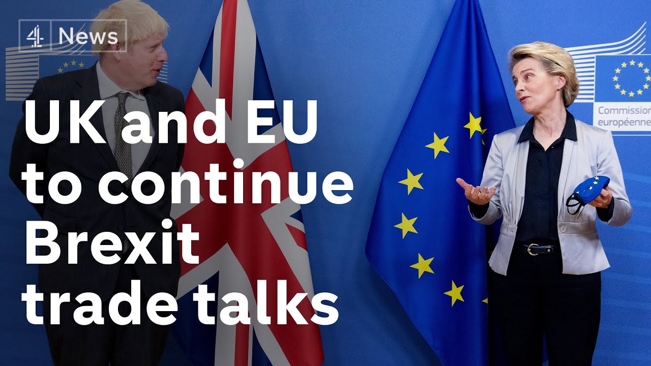 Boris Johnson and Ursula Von Der Leyen agree to continue UK - EU trade talk