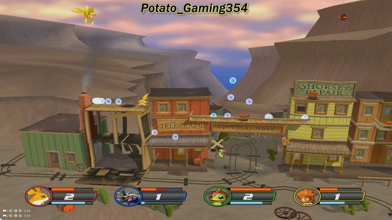 Digimon Rumble Arena PS2 Gameplay HD