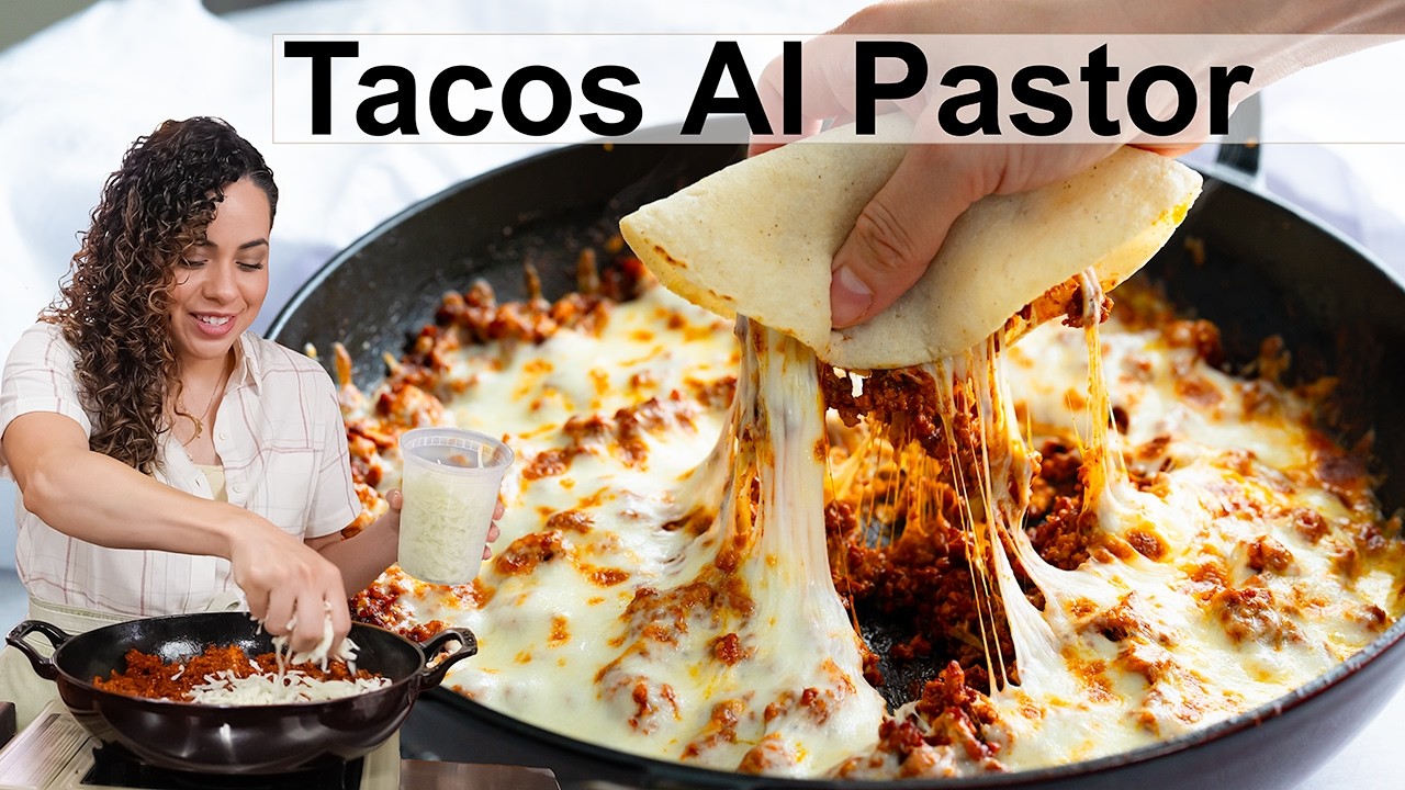 Fast & Easy Ground Pork Tacos Al Pastor Recipe