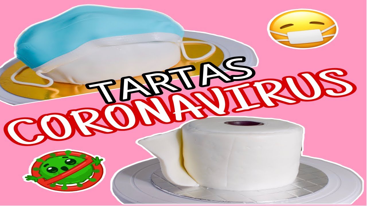 TARTAS PARA EL CORONAVIRUS - RICAS Y FACILES DE HACER 🎂🦠👑
