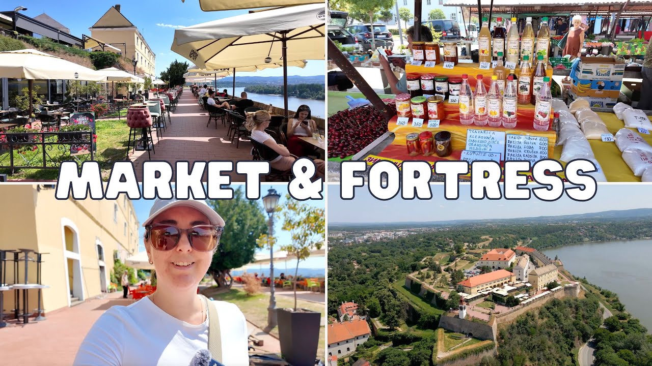 Exploring Novi Sad: Part 2 🇷🇸 Market Stroll, Petrovaradin Fortress & Exploring the City!