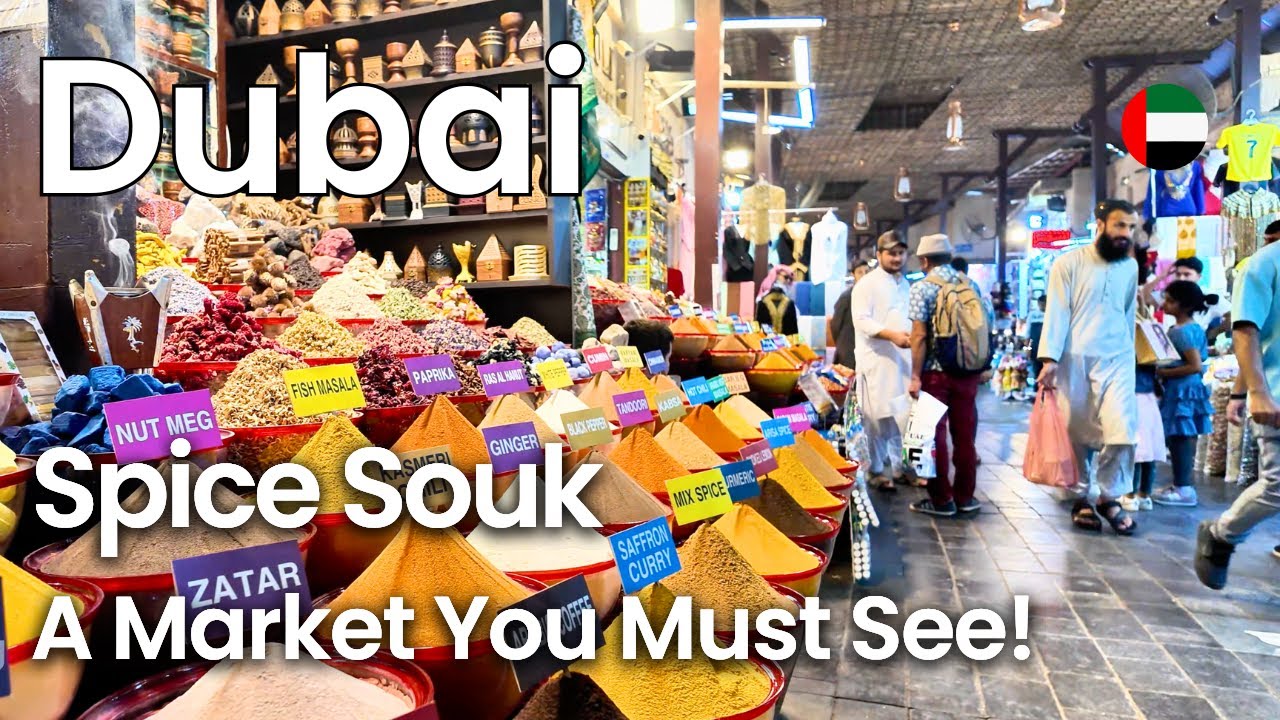This Is the Real Dubai | Touring the Gold & Spice Souks 2025