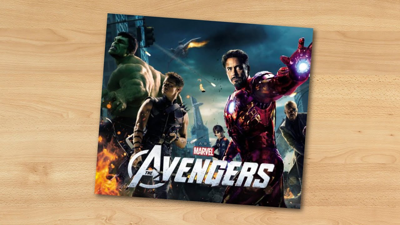 The Art of Marvel's The Avengers (book flip)