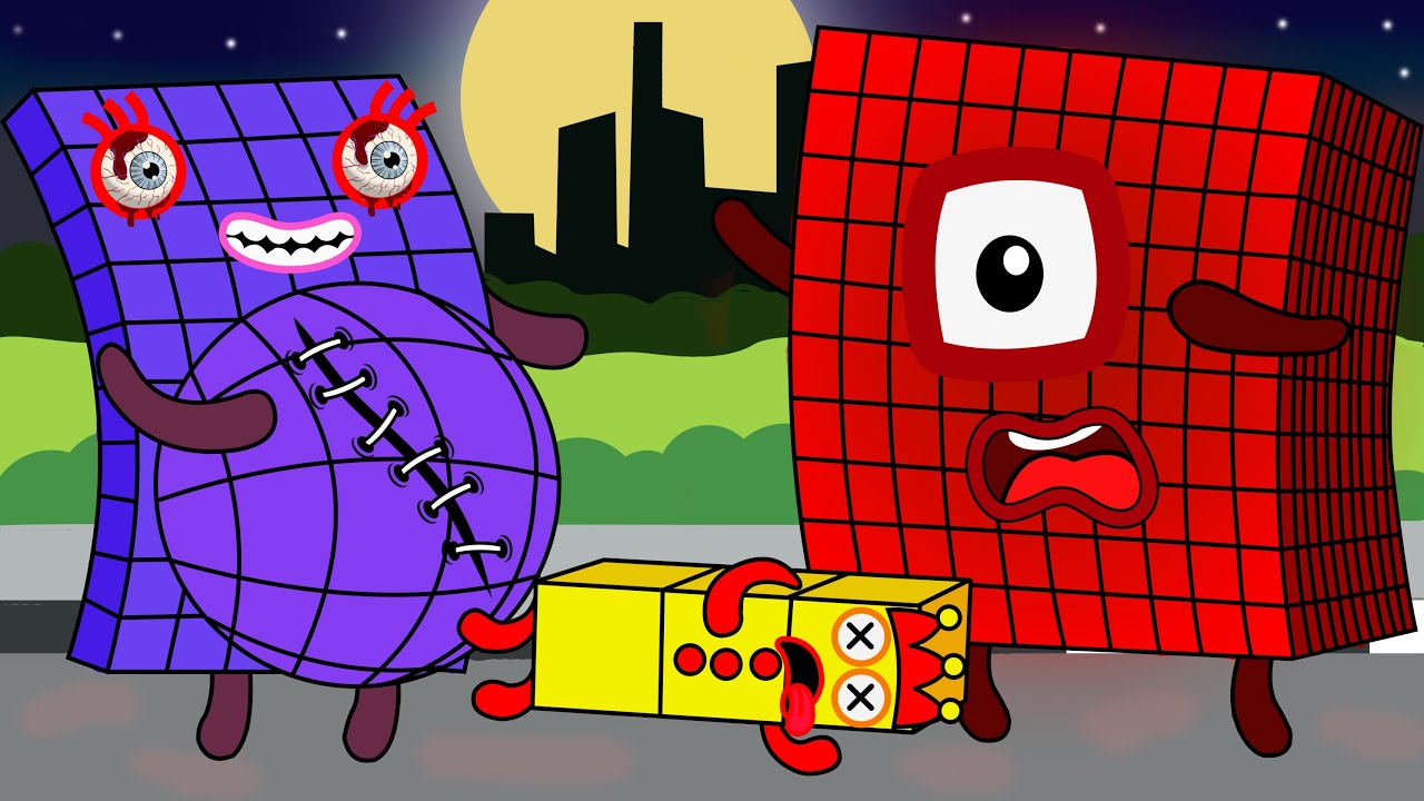 Numberblocks 3 Killed By Zombie NB 60 Numberblocks Fanmade Coloring Story