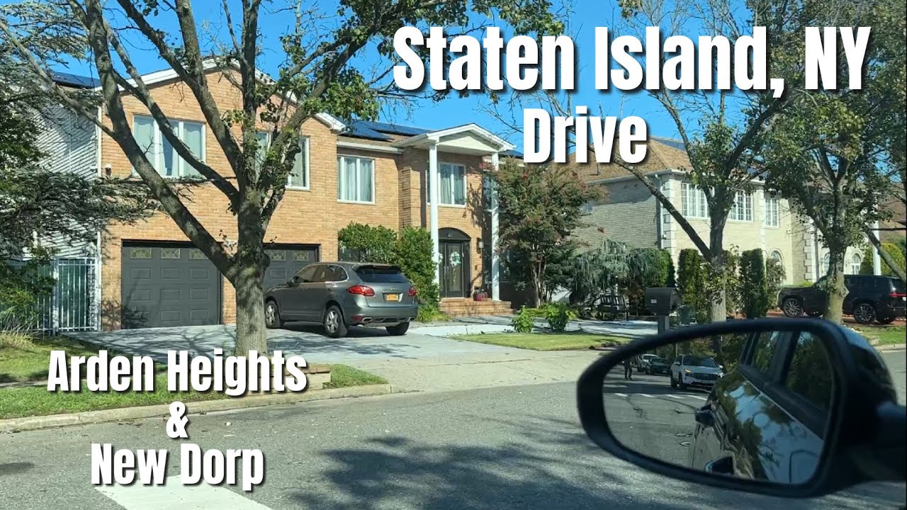 Staten Island, NY drive! New Dorp and Arden Heights.