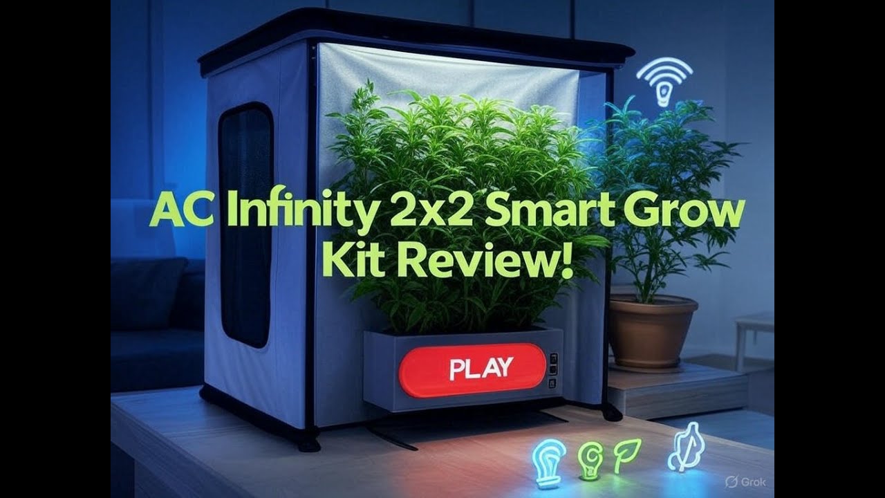 AC Infinity Advance Grow System 2x2 Review: Smart Growing for Beginners!