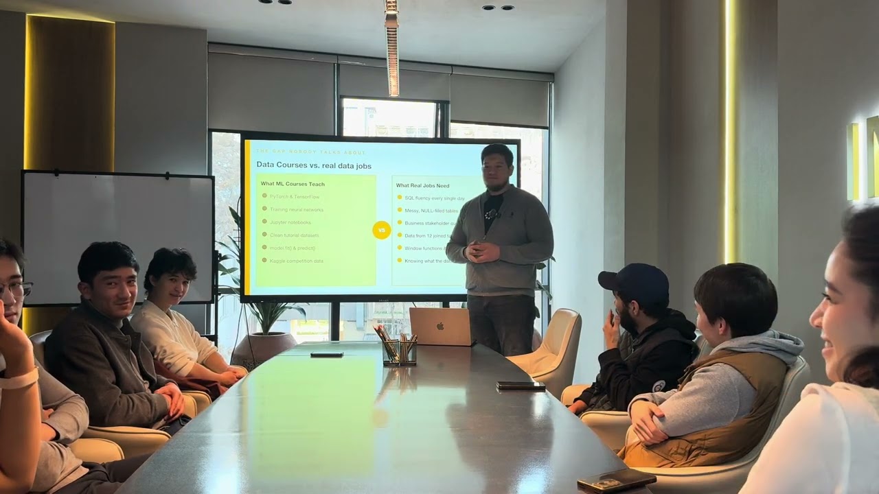 Office Visit & Masterclass at Imanum.app | ML Community