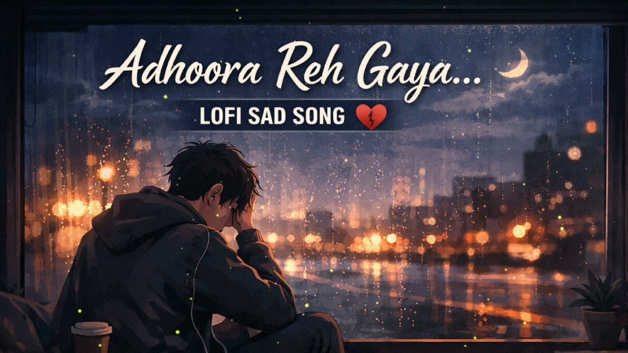 Adhoora Reh Gaya💔...LOFI SAD SONG