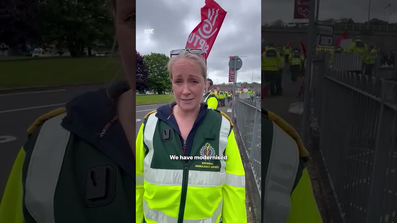 Ambulance workers on strike | RT&Eacute; Radio 1