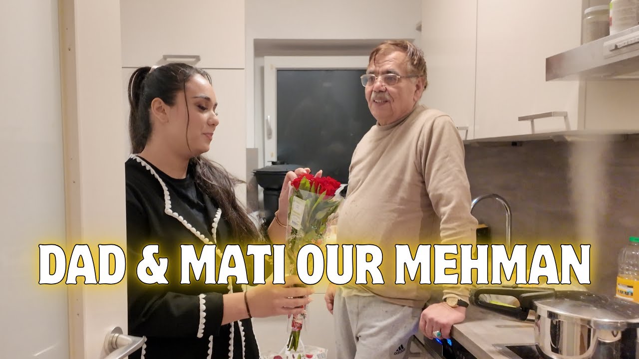 Father and Mati Came to Our Home | پدر و متی به خانهٔ ما آمدند ‌‌| Hilaamassi Vlog 329